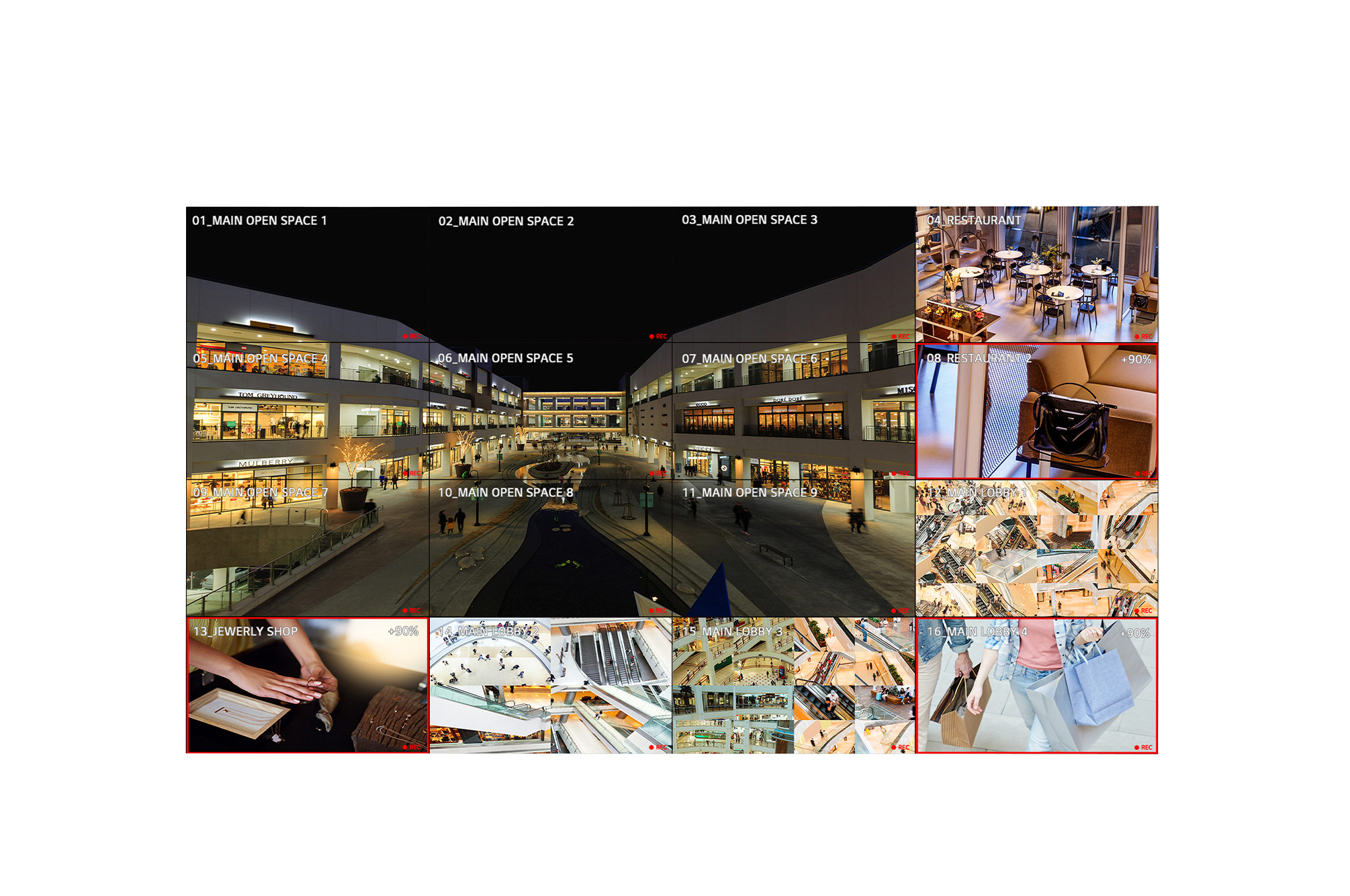 LG 55" Video-Wall (btob0.44mm) 55VSM5J